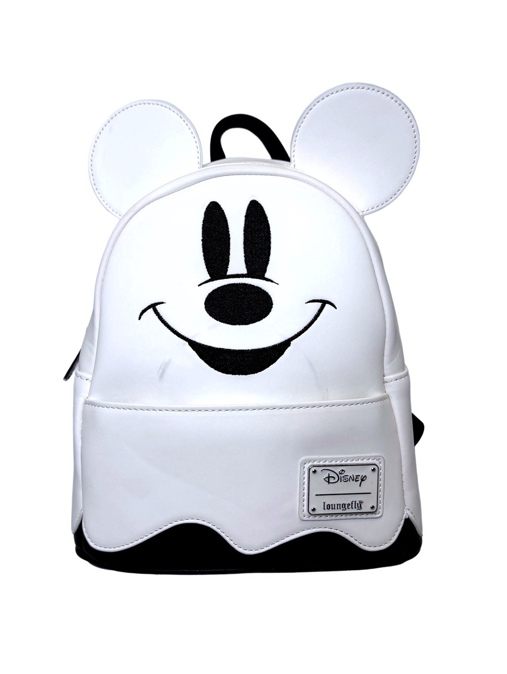 Disney Parks Loungefly | Mickey Ghost Glow in the Dark Mini Backpack - Picture 2 of 8